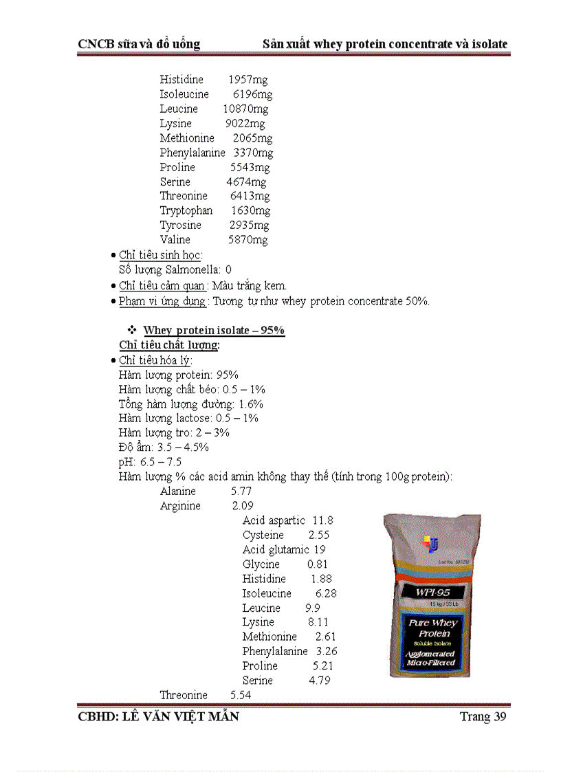 image for page Sản xuất whey protein concentrate và isolate