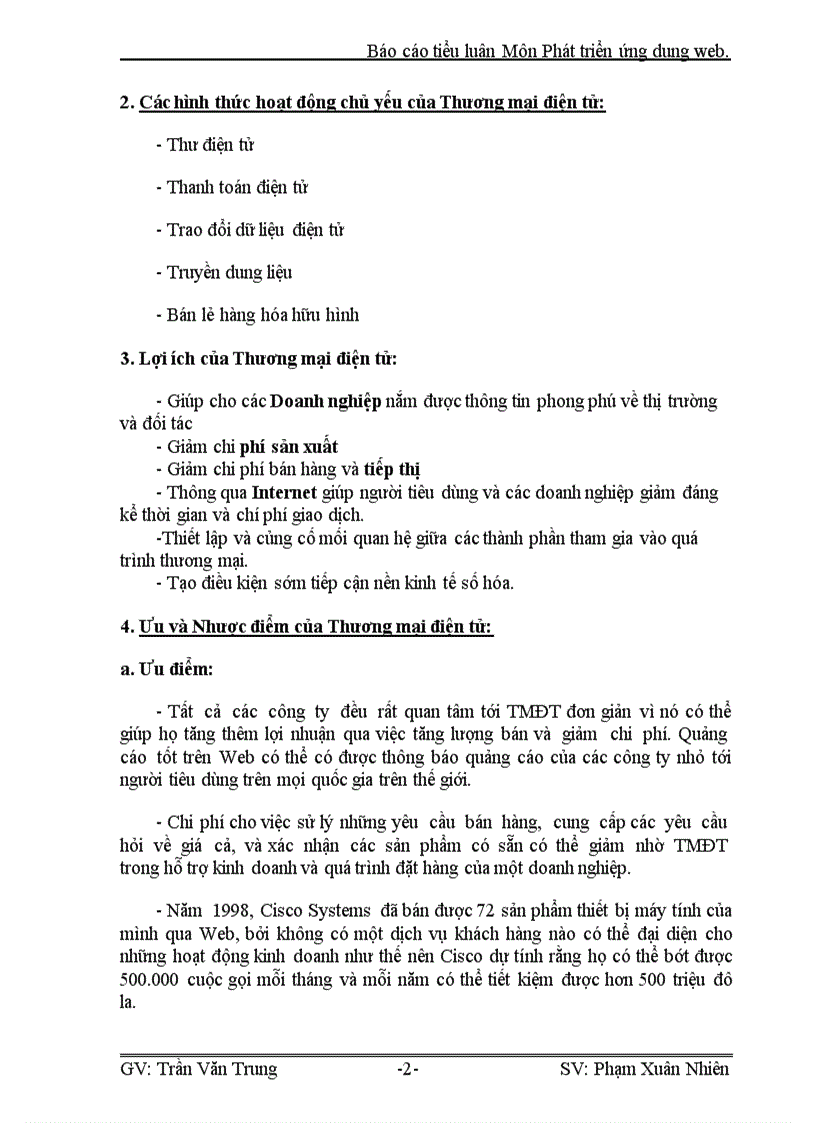 image for page Bài tiểu luận Môn Phát triển ứng dụng Web