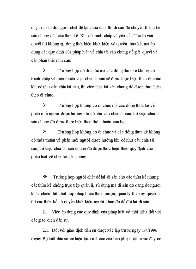 image for page Thời hiệu trong dân sự