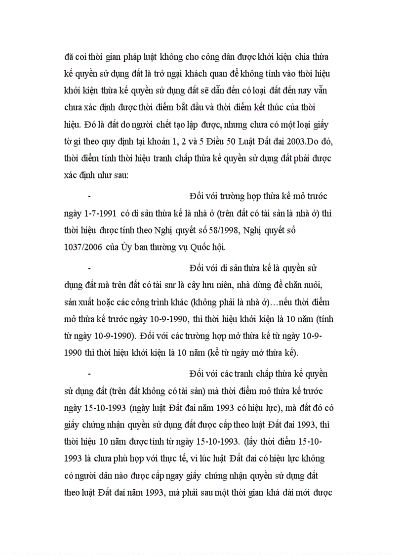 image for page Thời hiệu trong dân sự