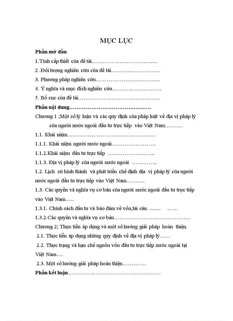 image for page Địa vị pháp lý người nước ngoài đầu tư trực tiếp vào Việt Nam