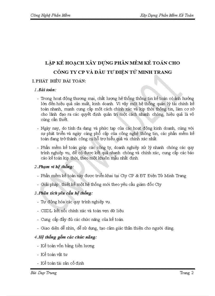 image for page Xây dựng Phần mềm kế toán