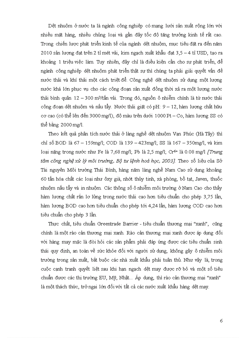 image for page Đồ án xử lý nước thải dệt nhuộm