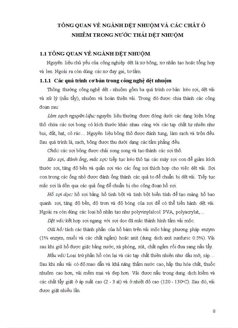 image for page Đồ án xử lý nước thải dệt nhuộm