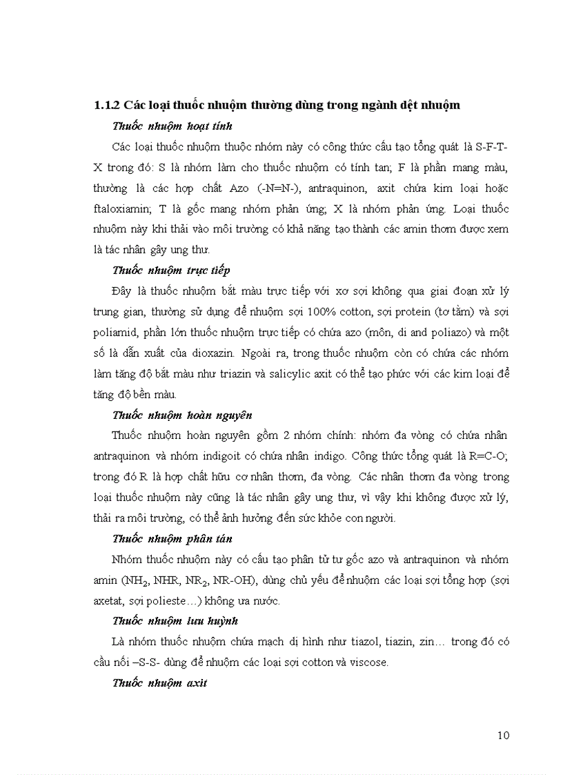 image for page Đồ án xử lý nước thải dệt nhuộm