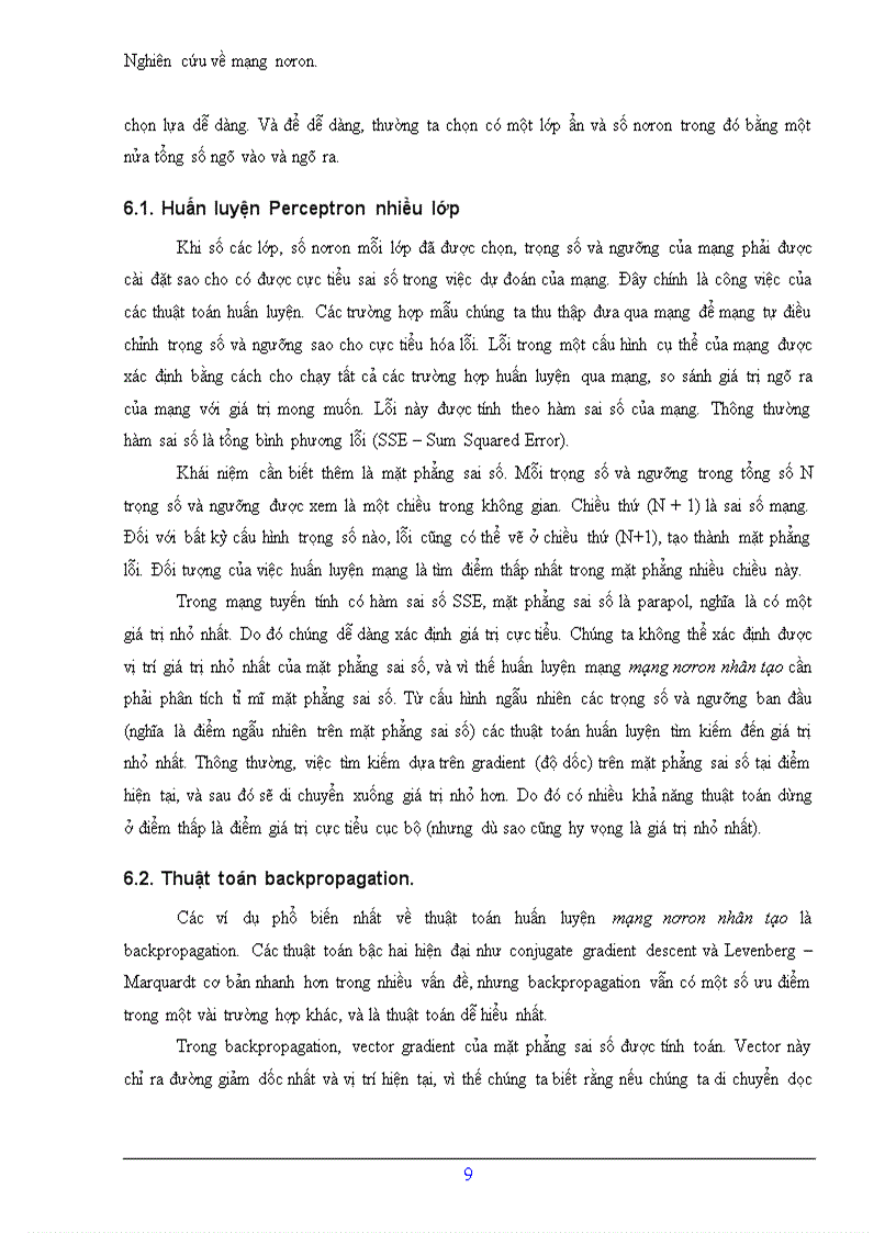 image for page Nghiên cứu về mạng Nơron