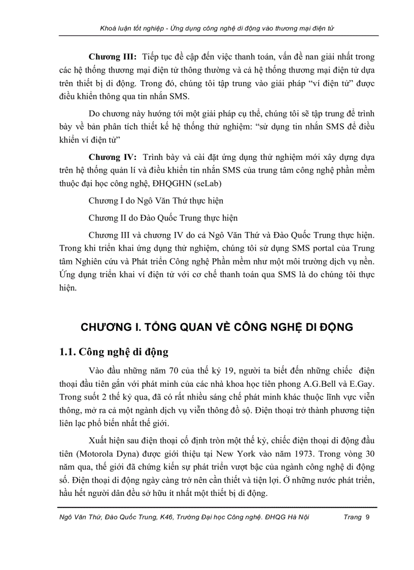 image for page Ứng dụng công nghệ di động vào thương mại điện tử