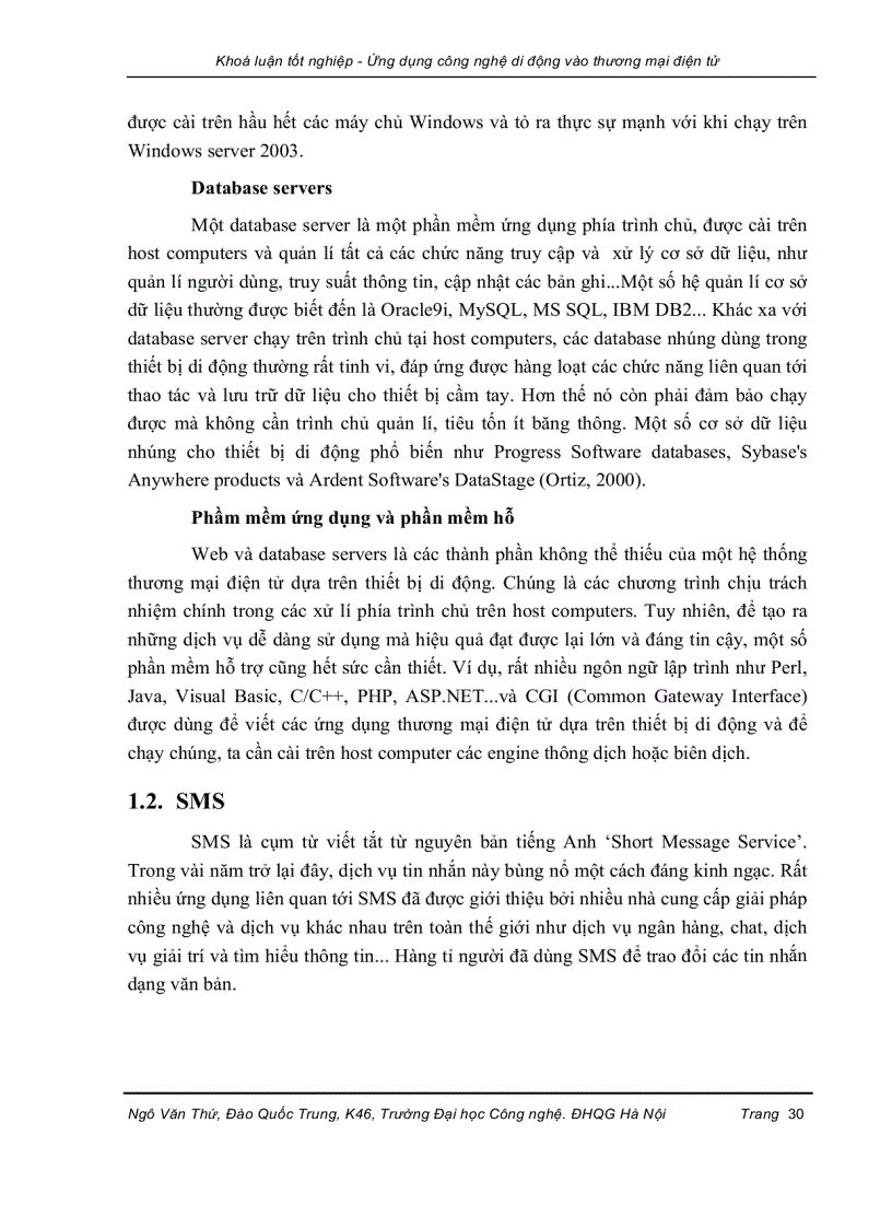 image for page Ứng dụng công nghệ di động vào thương mại điện tử