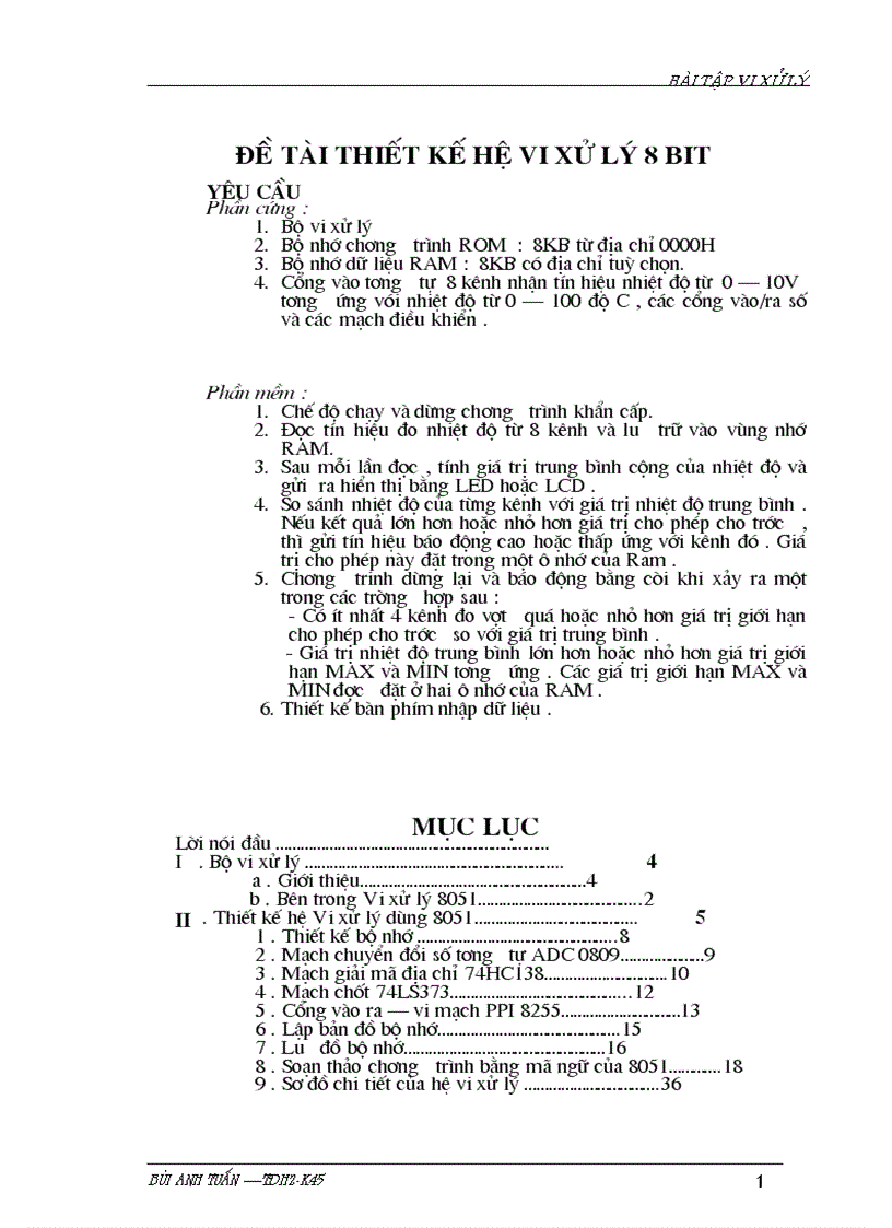 image for page Thiết kế hệ vi xử lý 8 bit
