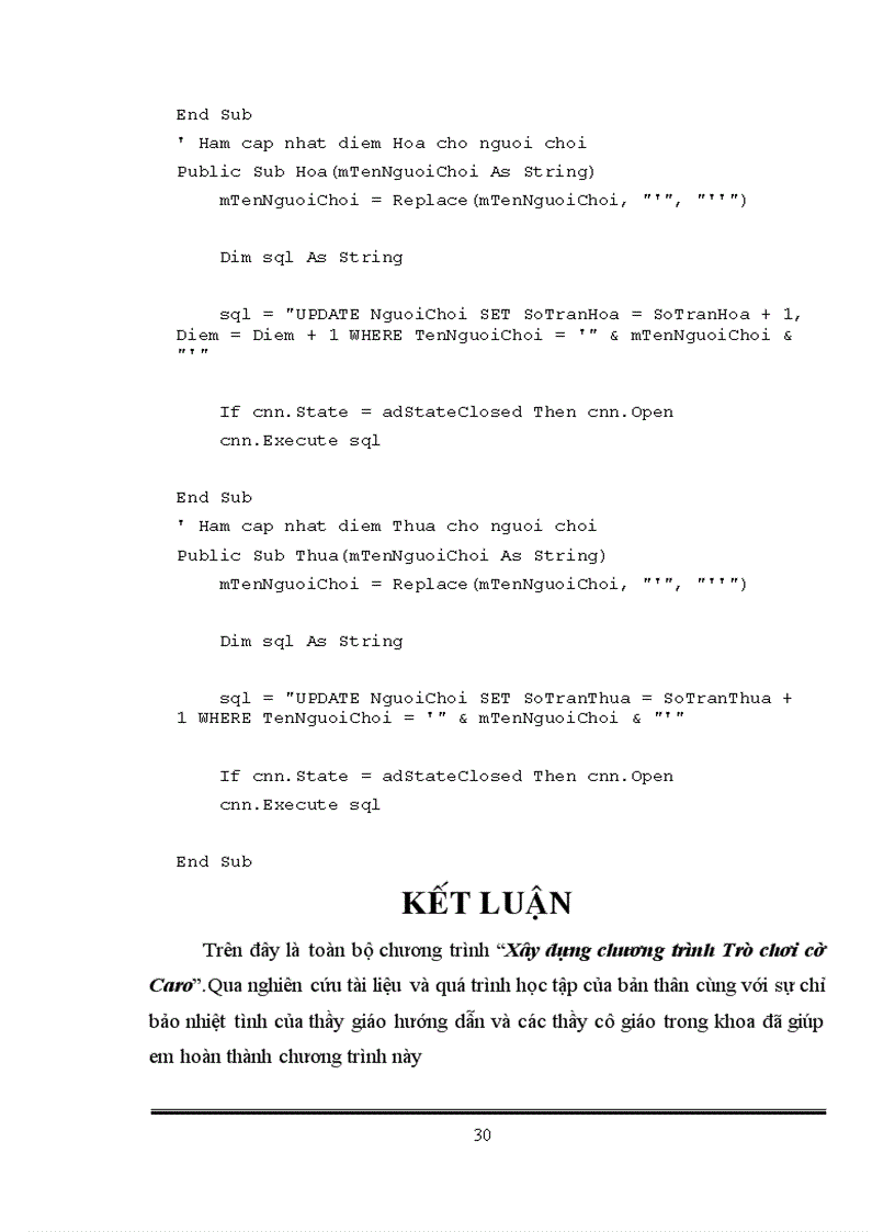 image for page Xây dựng chương trình Trò chơi cờ Caro