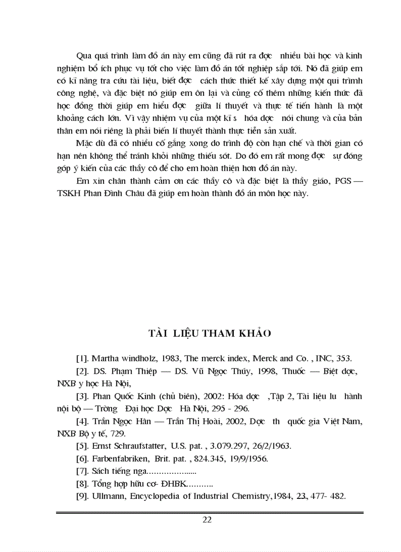 image for page Xây dựng quy trình sản xuất niclosamid