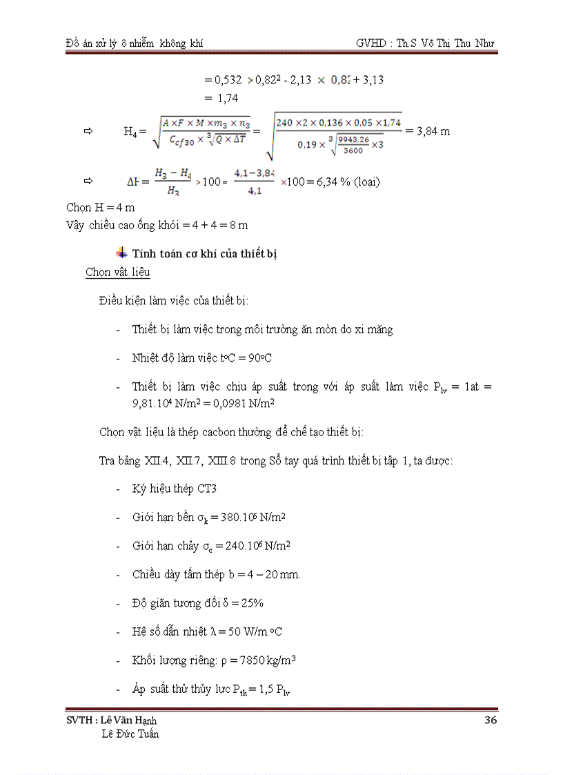 image for page Thiết kế thiết bị lọc bụi tay áo cho nhà máy xi măng