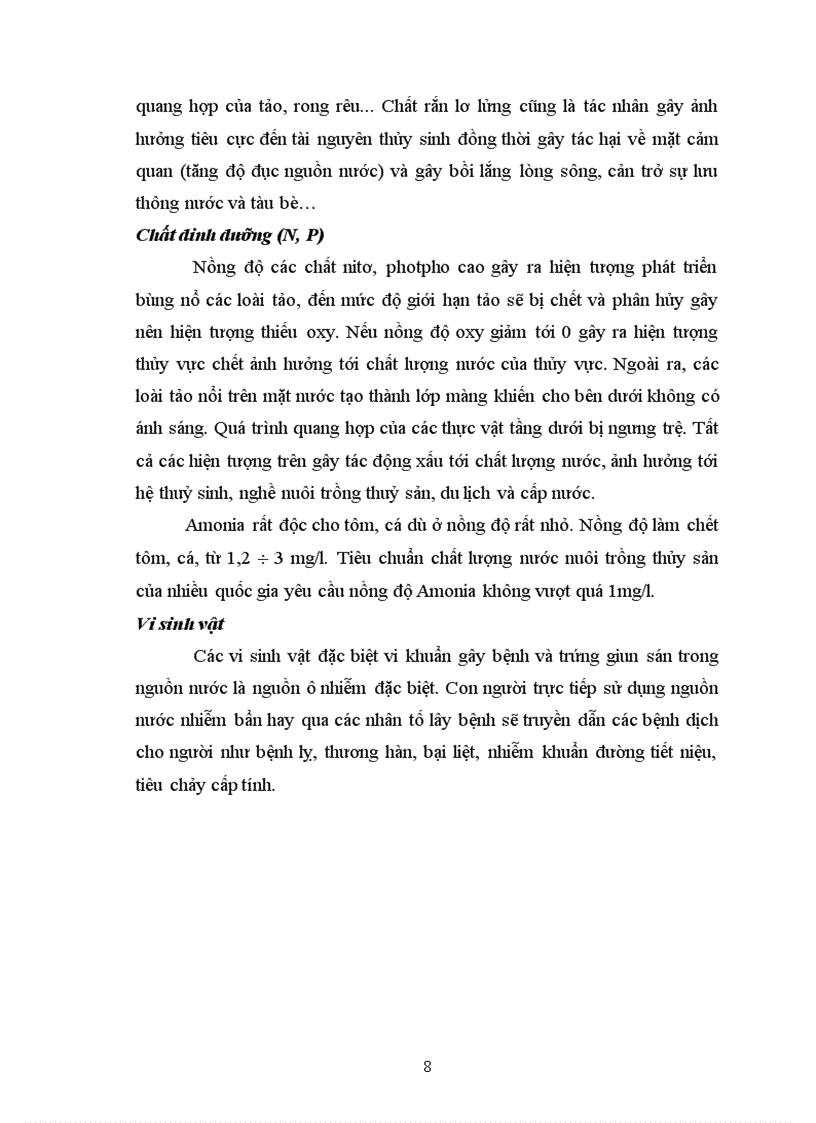 image for page Đồ án xử lý nước thải thủy sản