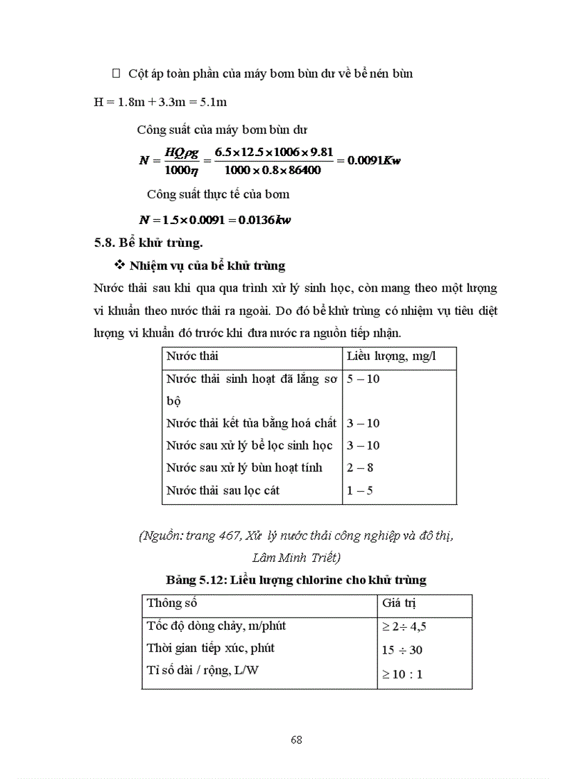 image for page Đồ án xử lý nước thải thủy sản