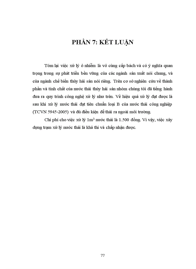 image for page Đồ án xử lý nước thải thủy sản