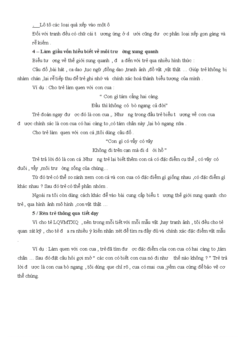 image for page Một số thủ thuật gây hứng thú cho trẻ em 5 6 tuổi nhằm nâng cao chất lượng môn học làm quen với môi trường xung quanh