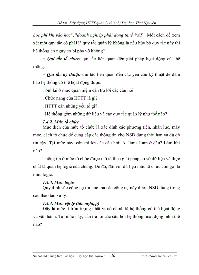 image for page Xây dựng hệ thống thông tin quản lý thiết bị đại học Thái Nguyên