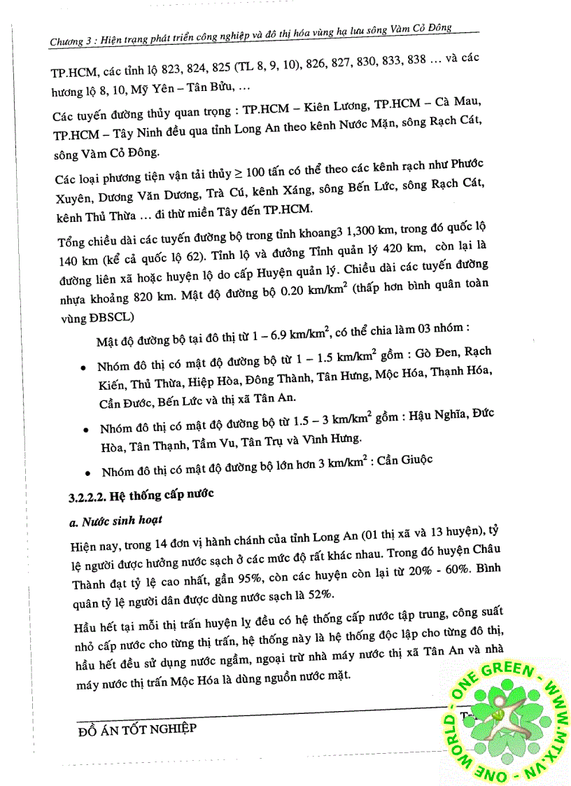 image for page Đánh giá chất lượng nước vùng hạ lưu sông Vàm Cỏ dưới tác động của hoạt động công nghiệp và đô thị hóa
