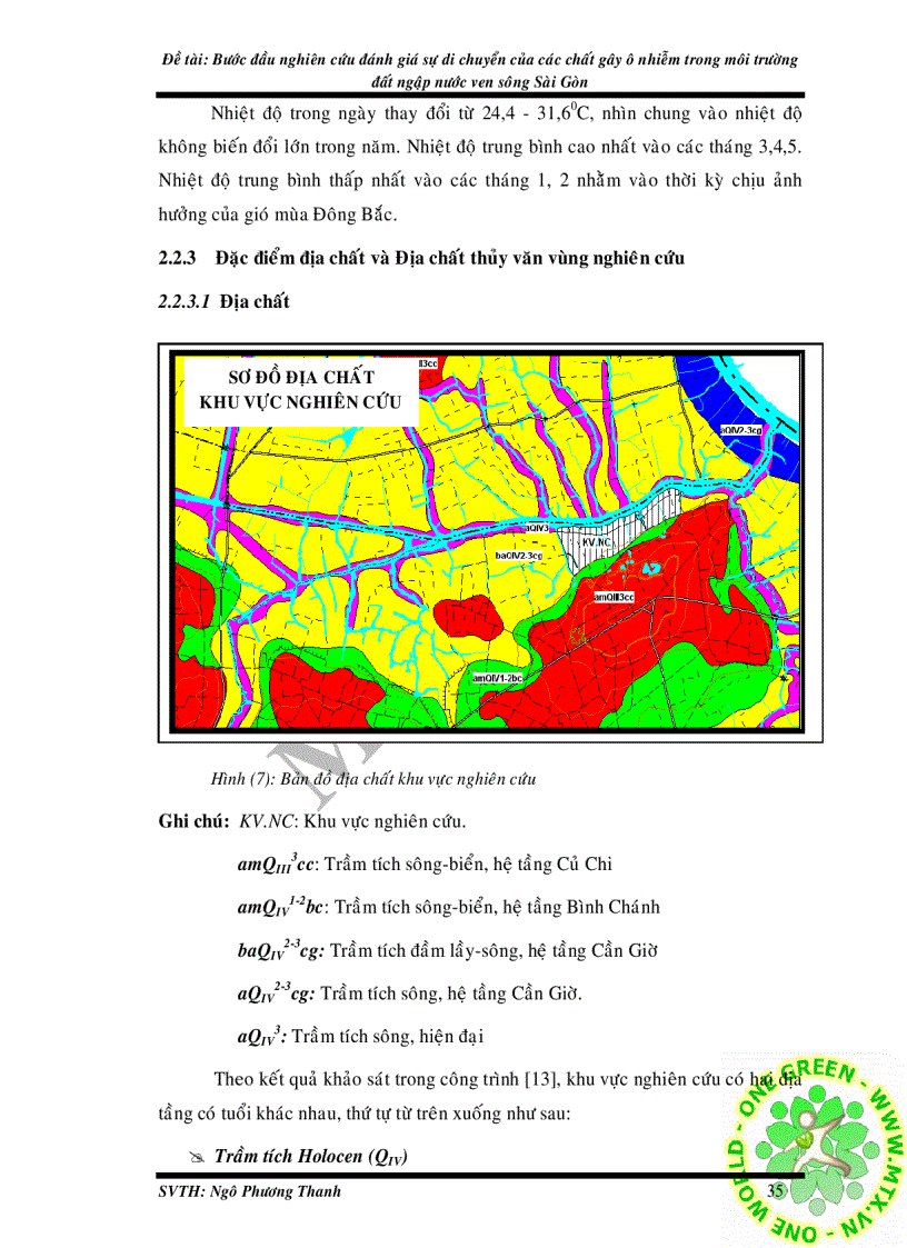 image for page Bước đầu nghiên cứu đánh giá sự di chuyển của các chất gây ô nhiễm trong môi trường đất ngập nước ven sông Sài Gòn