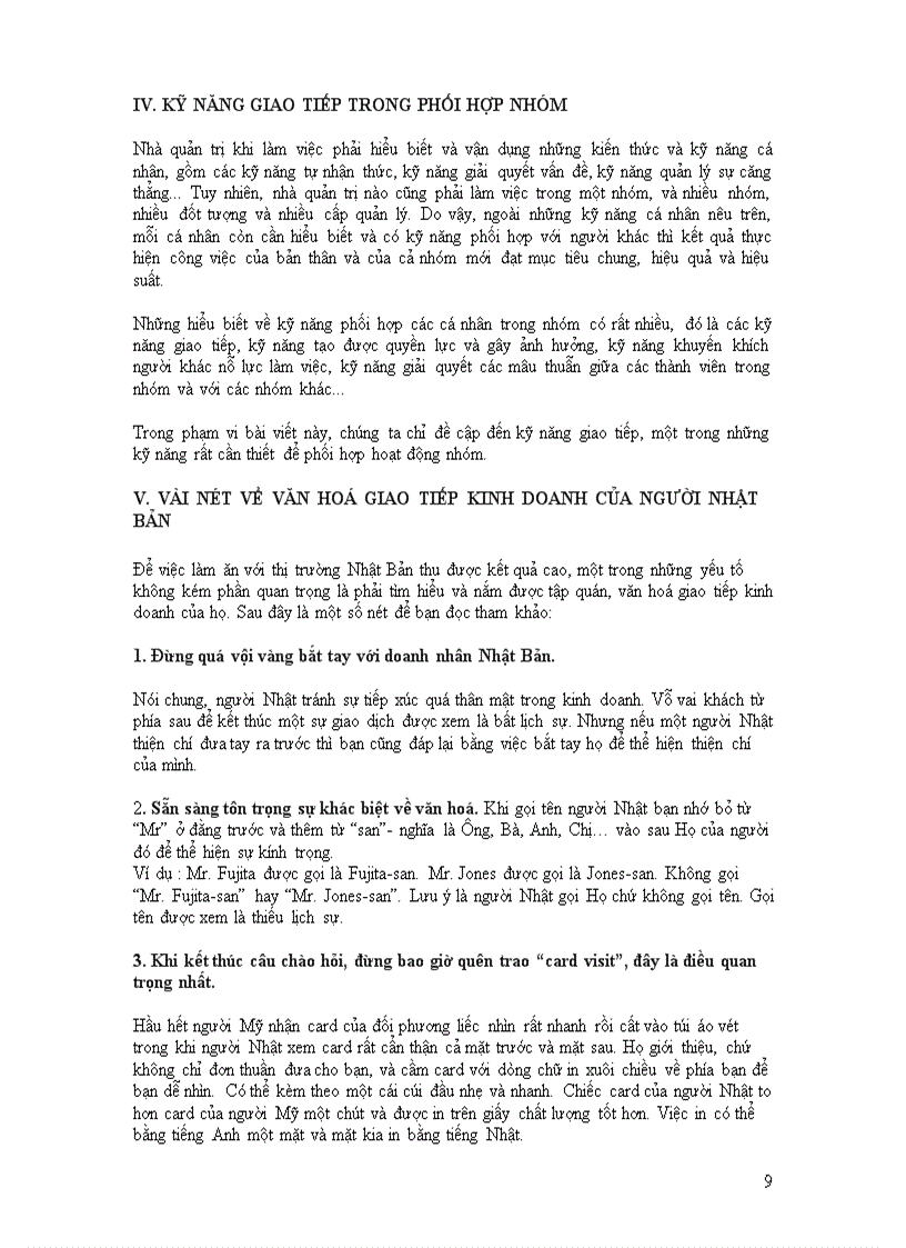 image for page Nhân tố cơ bản trong giao tiếp kinh doanh