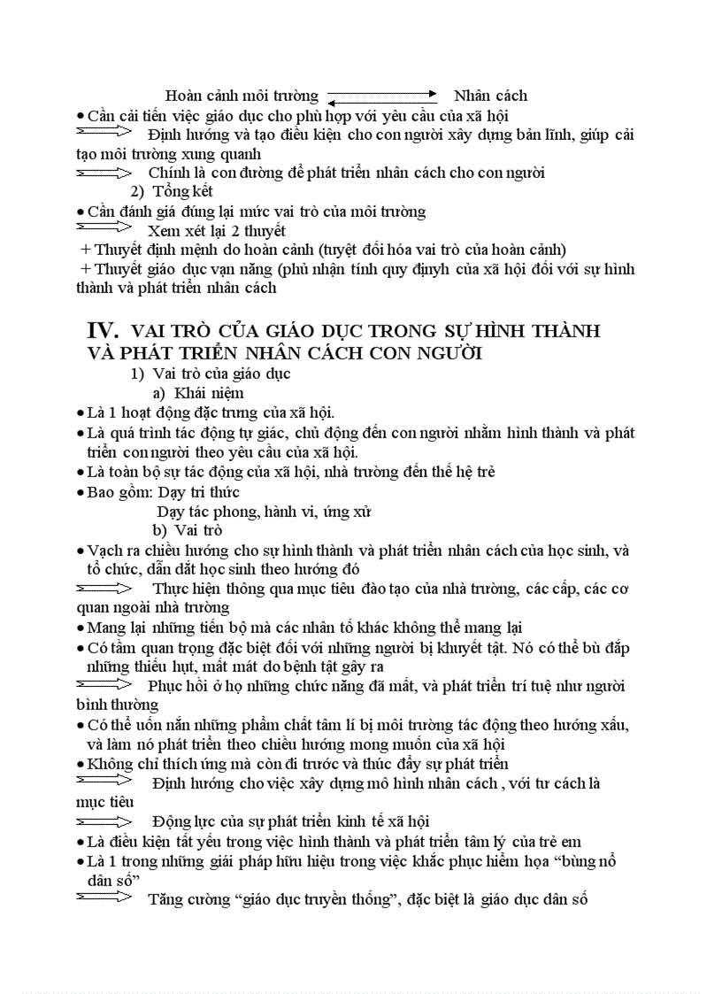 image for page Giáo dục học đại cương Chương 2 Giáo dục và sự phát triển nhân cách