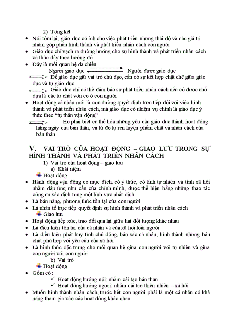 image for page Giáo dục học đại cương Chương 2 Giáo dục và sự phát triển nhân cách