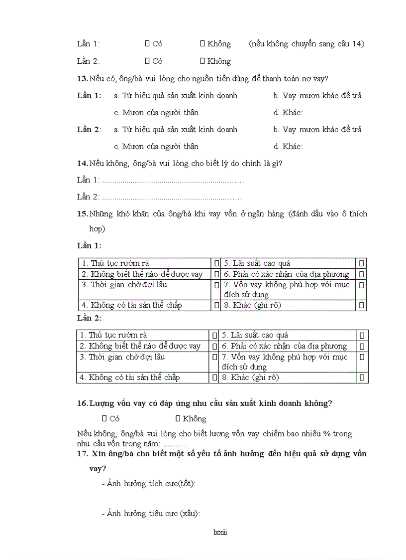 image for page Phân tích các yếu tố ảnh hưởng đến việc tiếp cận tín dụng chính thức và hiệu quả sử dụng vốn vay của nông hộ ở huyện kế sách tỉnh sóc trăng