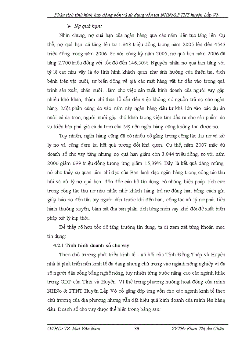 image for page Phân tích tình hình huy động vốn và sử dụng vốn của Ngân hàng Nông Nghiệp Và Phát Triển Nông Thôn Huyện Lấp Vò tỉnh Đồng Tháp