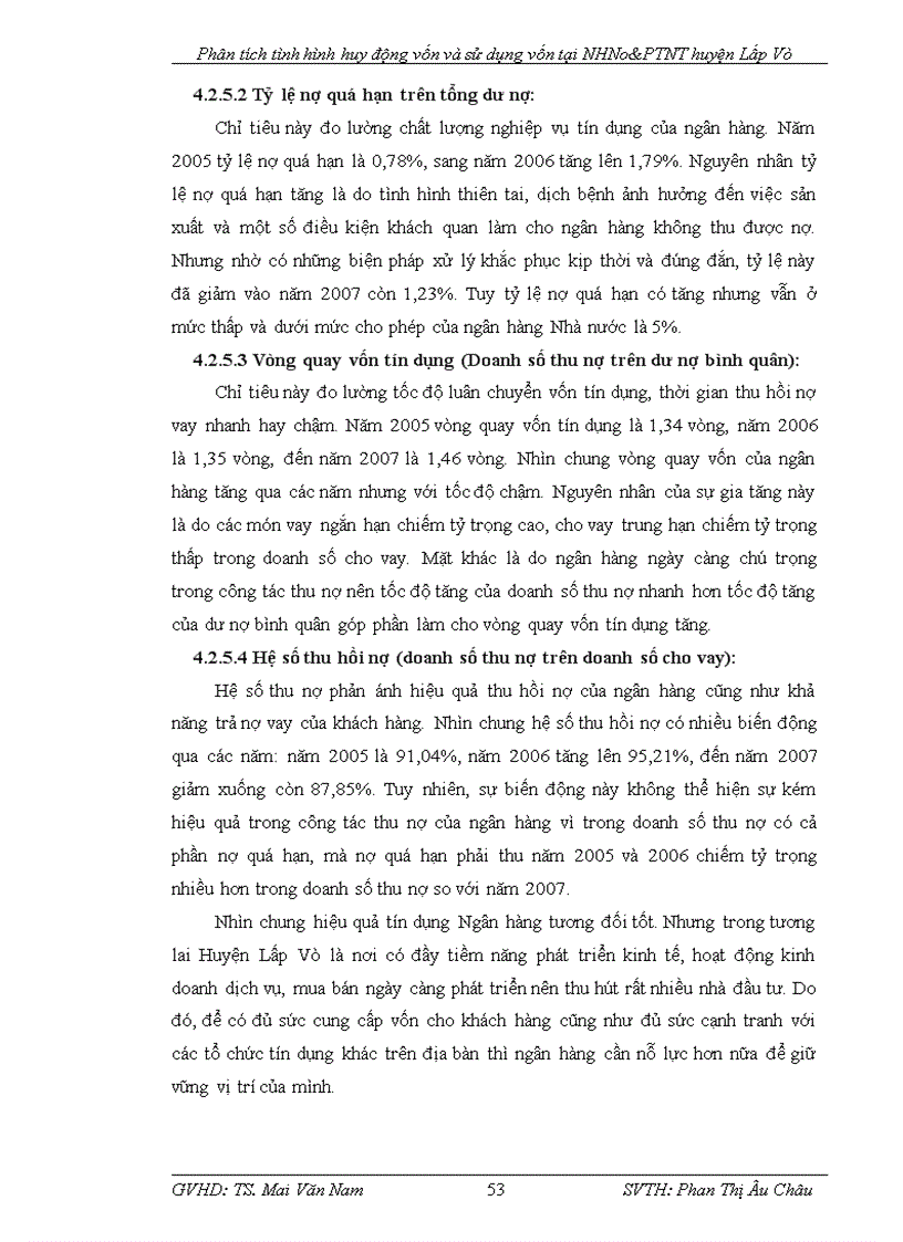 image for page Phân tích tình hình huy động vốn và sử dụng vốn của Ngân hàng Nông Nghiệp Và Phát Triển Nông Thôn Huyện Lấp Vò tỉnh Đồng Tháp