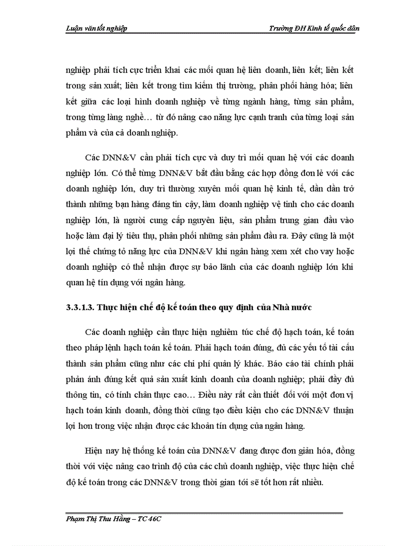 image for page Giải pháp mở rộng tín dụng đối với các doanh nghiệp nhỏ và vừa tại Sở giao dịch Ngân hàng nông nghiệp và phát triển nông thôn Việt Nam