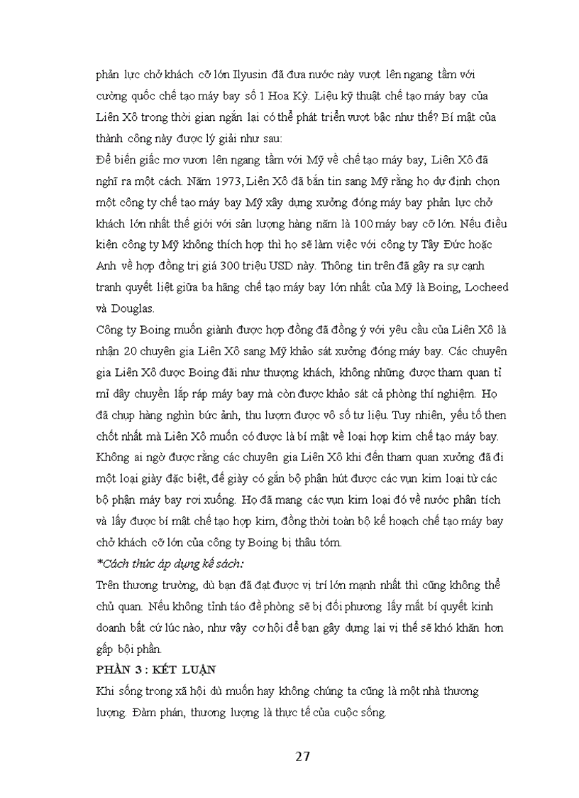 image for page Các kế sách đàm phán trong kinh doanh