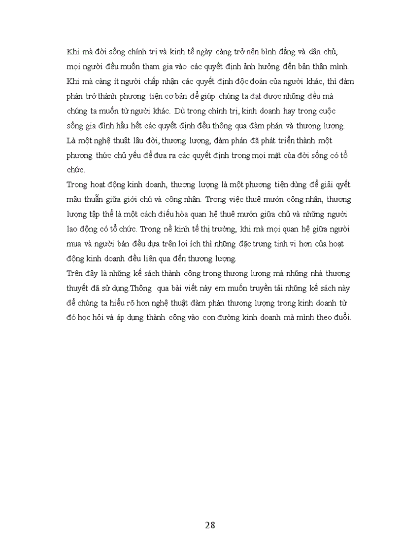 image for page Các kế sách đàm phán trong kinh doanh