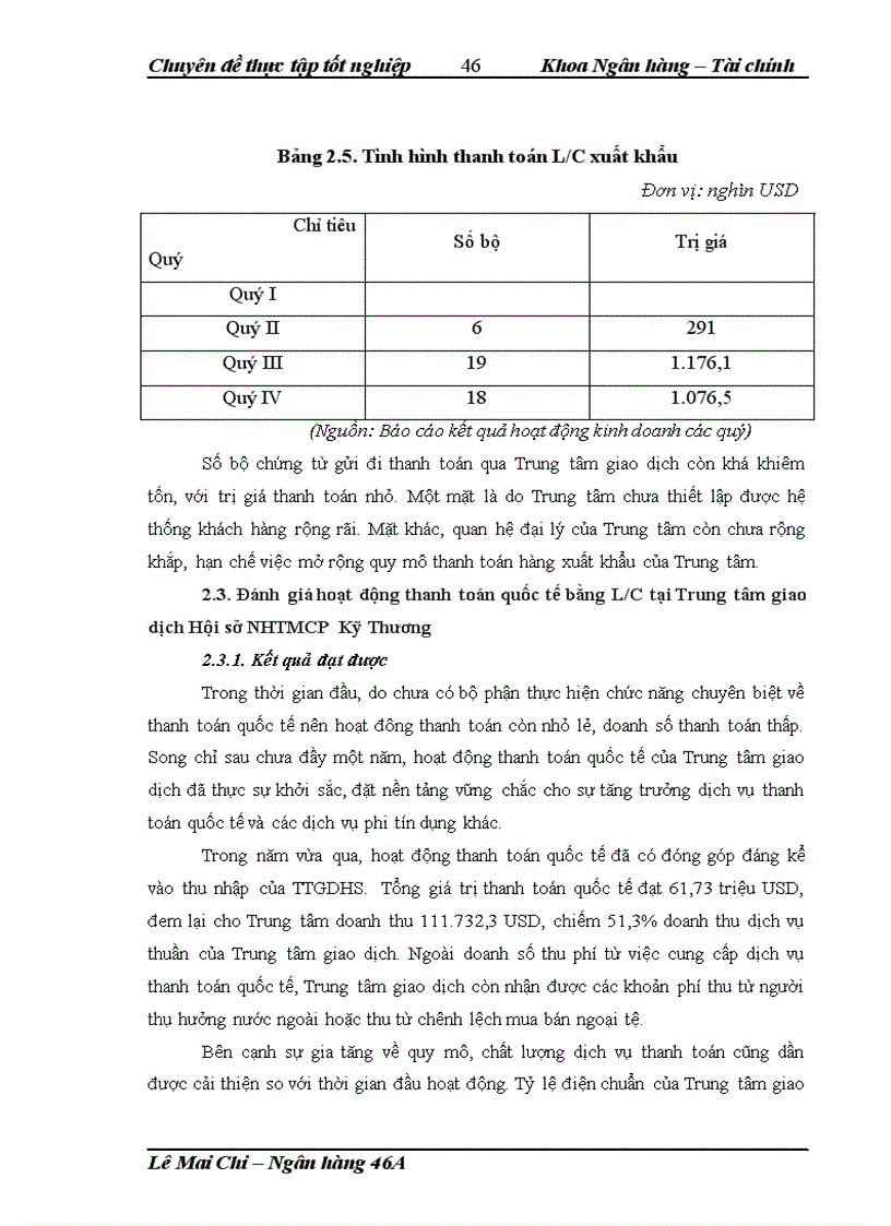image for page Giải pháp phát triển nghiệp vụ thanh toán quốc tế bằng phương thức tín dụng chứng từ tại Trung tâm giao dịch Hội sở Ngân hàng thương mại cổ phần Kỹ Thương Việt Nam