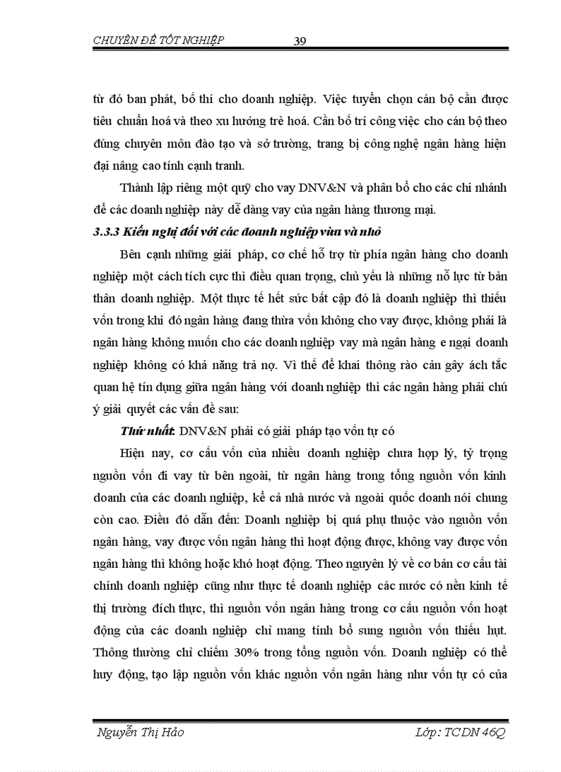 image for page Mở rộng cho vay đối với các doanh nghiệp vừa và nhỏ tại ngân hàng thương mai cổ phần các doanh nghiệp ngoài quốc doanh VPBank chi nhánh thăng long