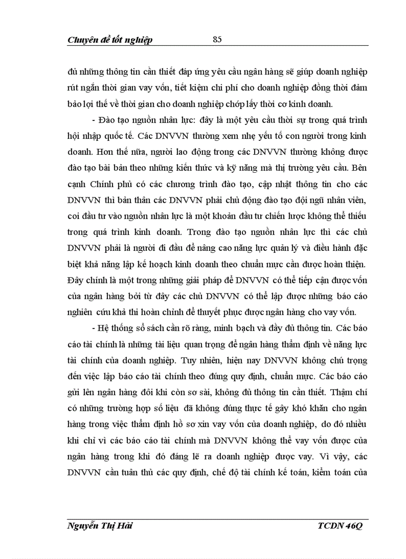 image for page Một số giải pháp nhằm mở rộng hoạt động cho vay đối với các doanh nghiệp vừa và nhỏ tại Ngân hàng Nông nghiệp và Phát triển nông thôn tỉnh Quảng Bình