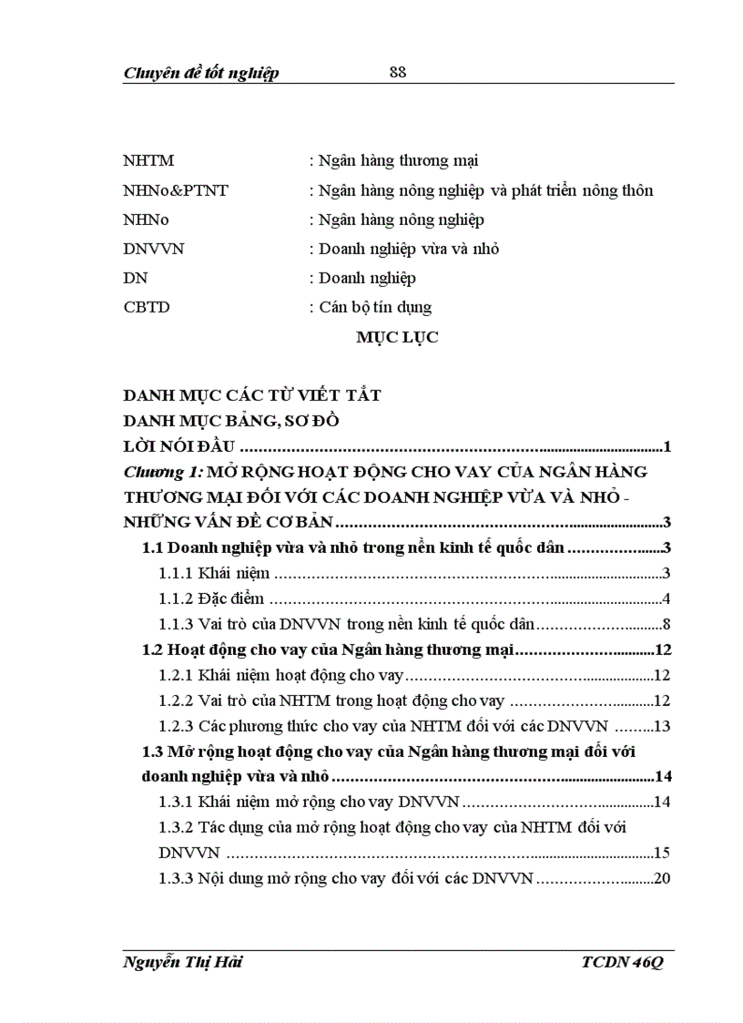 image for page Một số giải pháp nhằm mở rộng hoạt động cho vay đối với các doanh nghiệp vừa và nhỏ tại Ngân hàng Nông nghiệp và Phát triển nông thôn tỉnh Quảng Bình