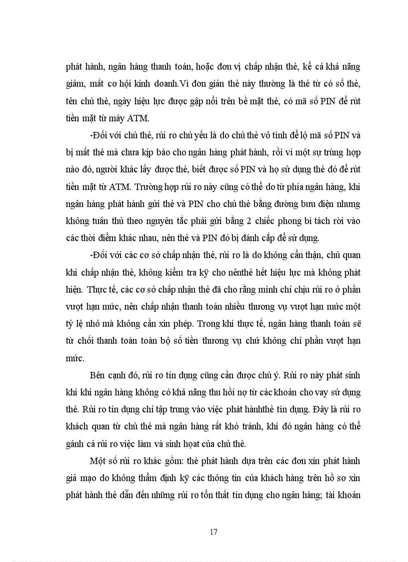 image for page Hoạt động kinh doanh thẻ tại ngân hàng đầu tư và phát triển chi nhánh Hà Thành