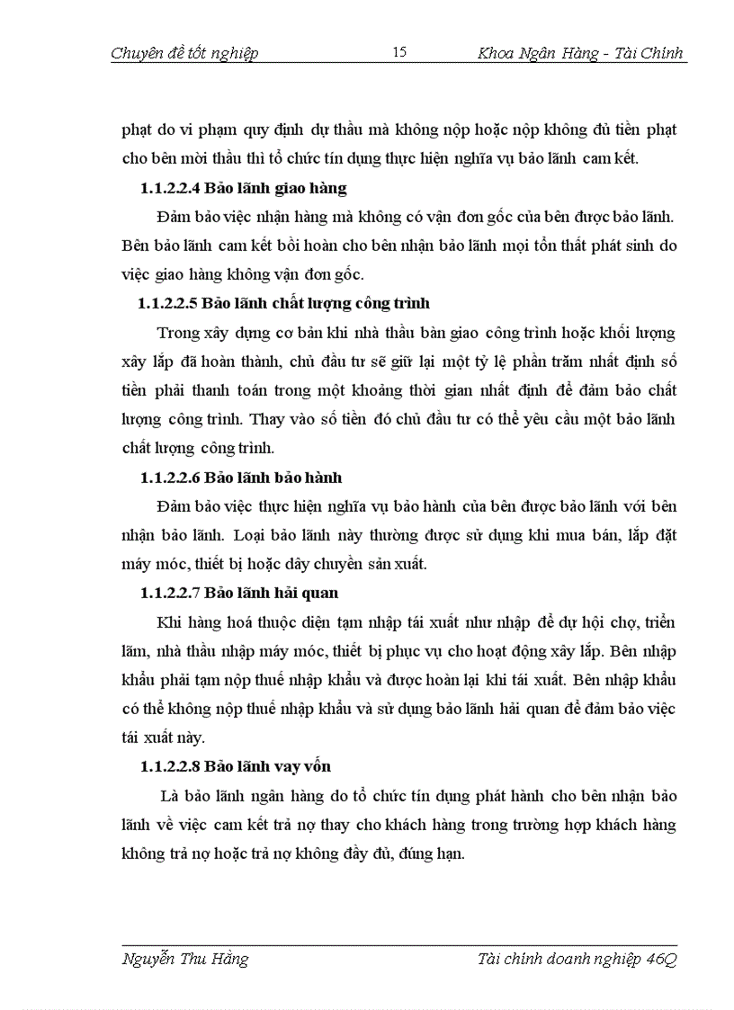 image for page Giải pháp nâng cao chất lượng hoạt động bảo lãnh tại Chi nhánh Ngân hàng Ngoại thương Hà nội