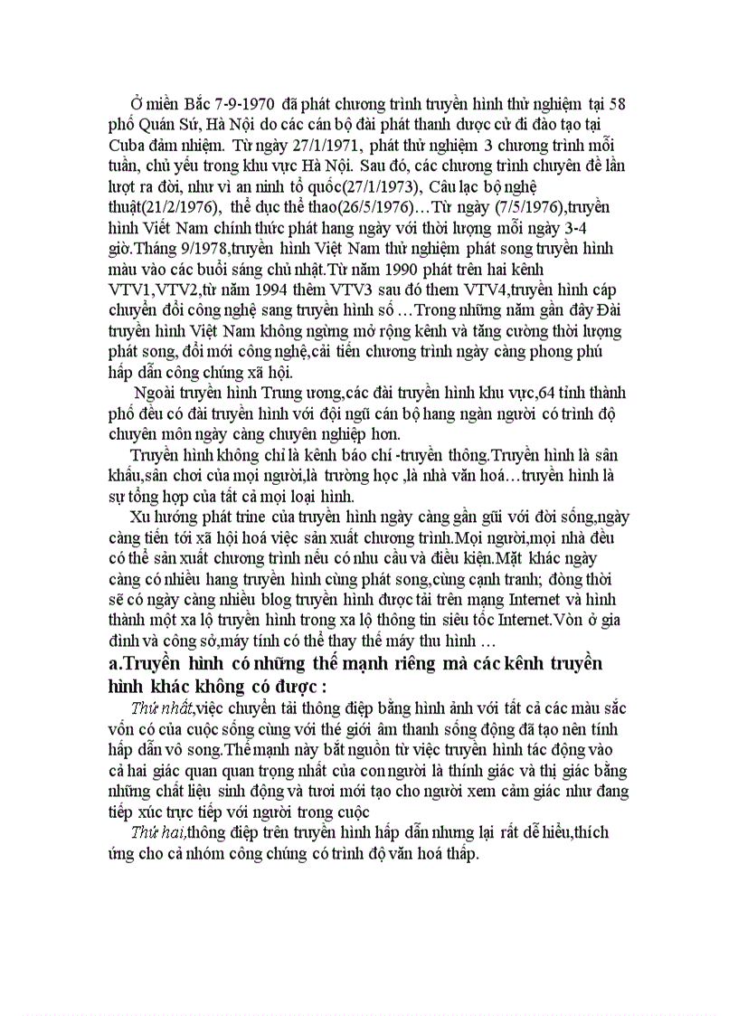 image for page Hình ảnh và vai trò của hình ảnh trong tác phẩm truyền hình