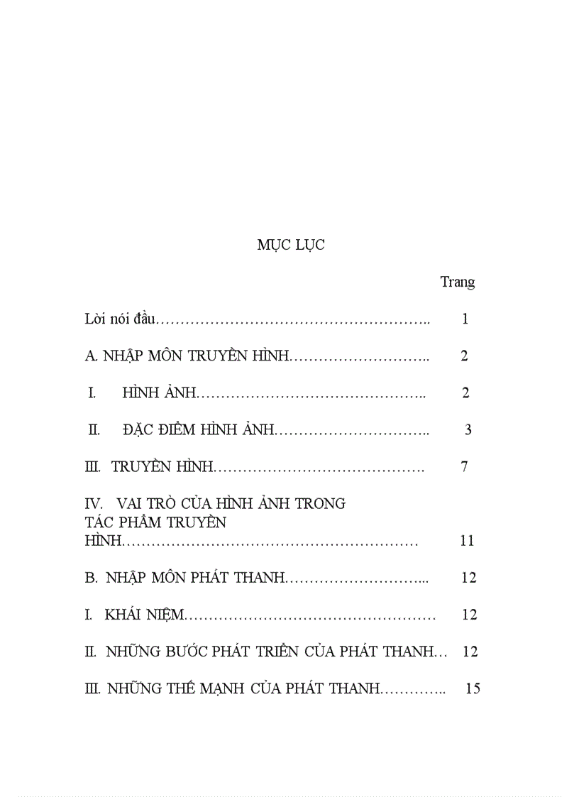 image for page Hình ảnh và vai trò của hình ảnh trong tác phẩm truyền hình