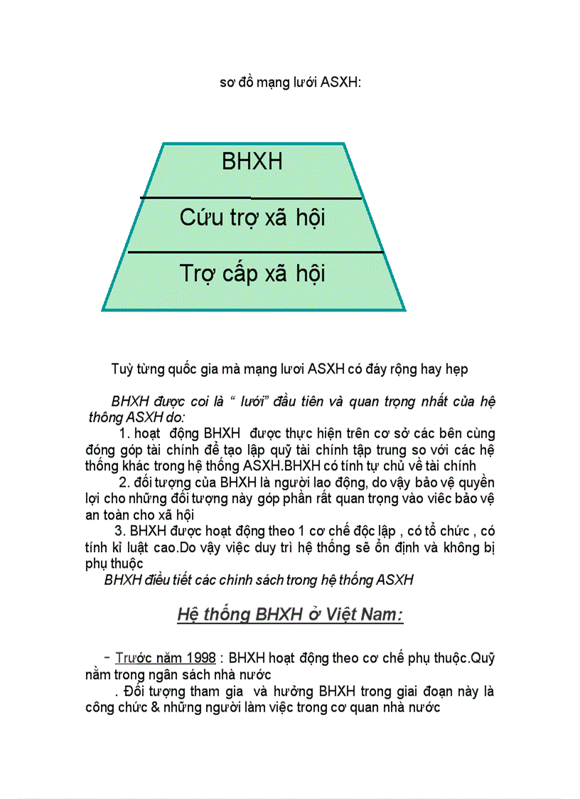 image for page Phân tích vai trò của Bảo Hiểm Xã Hội trong hệ thống An Sinh Xã Hội