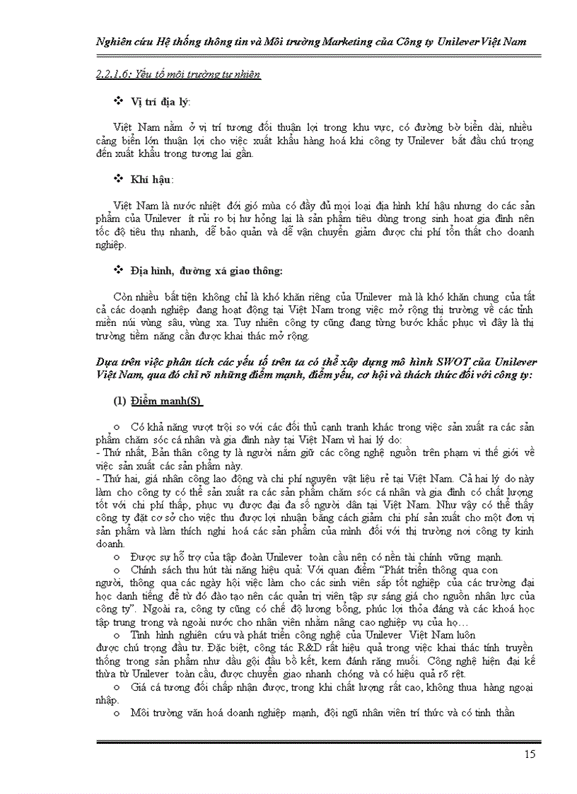 image for page Nghiên cứu Hệ thống thông tin và Môi trường Marketing của Công ty Unilever Việt Nam