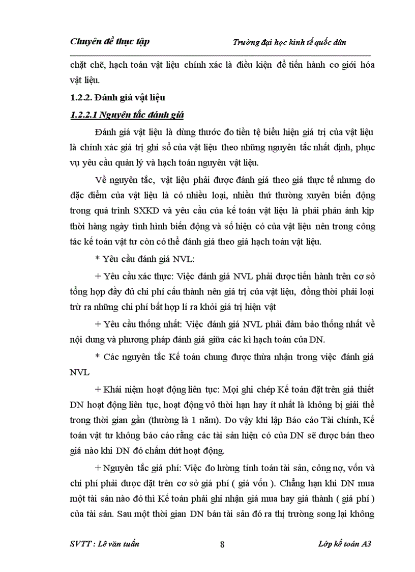 image for page Tổ chức công tác kế toán nguyên vật liệu tại Công ty CP xây dựng lắp máy điện nước Hà nội