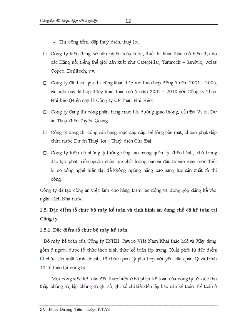 image for page Hoàn thiện kế toán chi phí sản xuất và tính giá thành sản phẩm xây lắp tại Công ty cổ phần CAVICOVN KTM XD