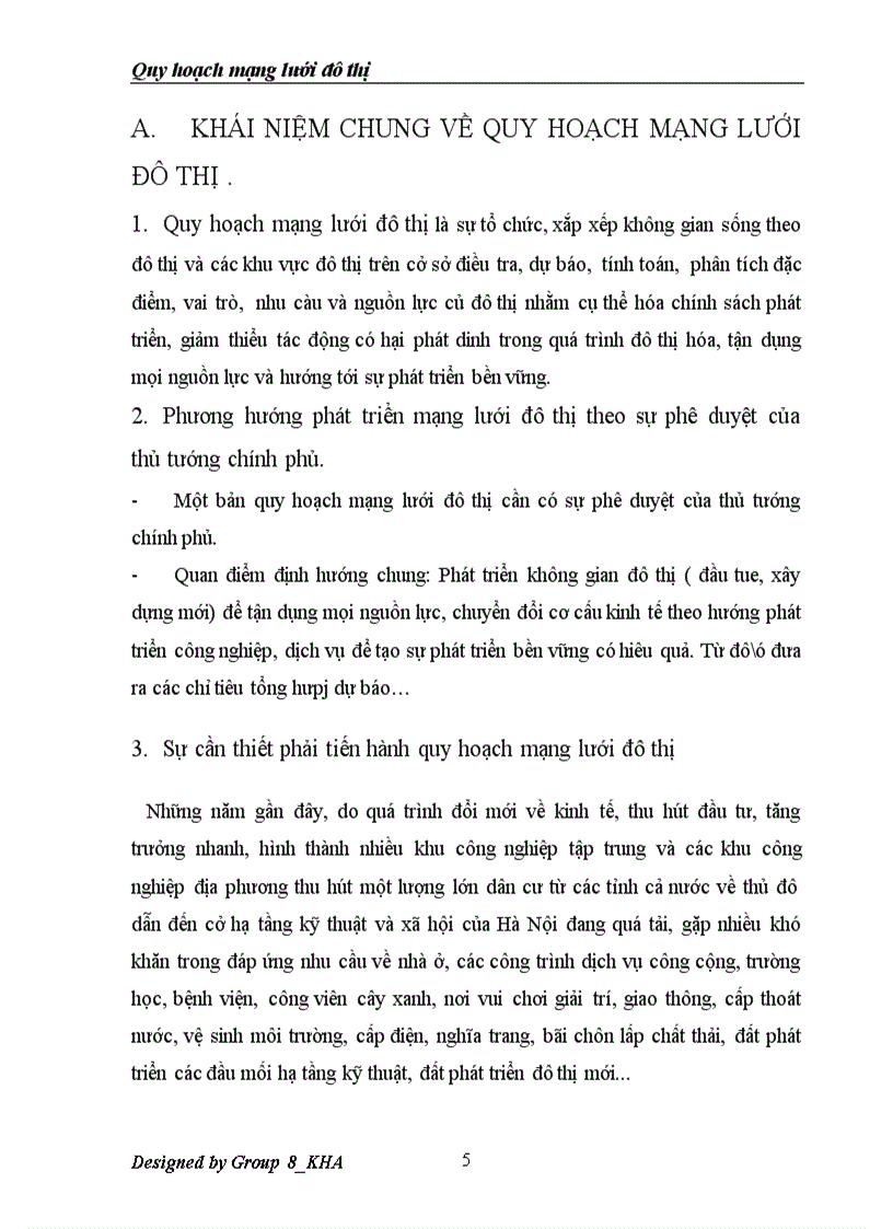 image for page Quy hoạch mạng lưới đô thị