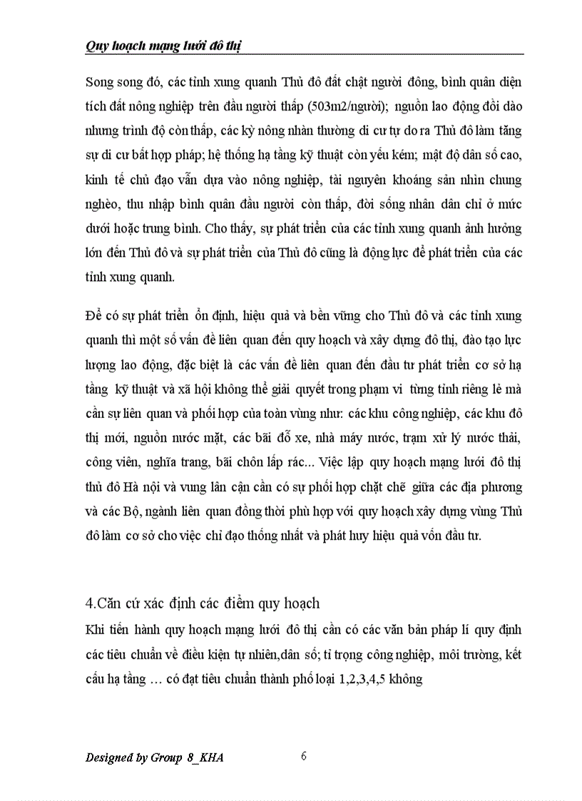 image for page Quy hoạch mạng lưới đô thị