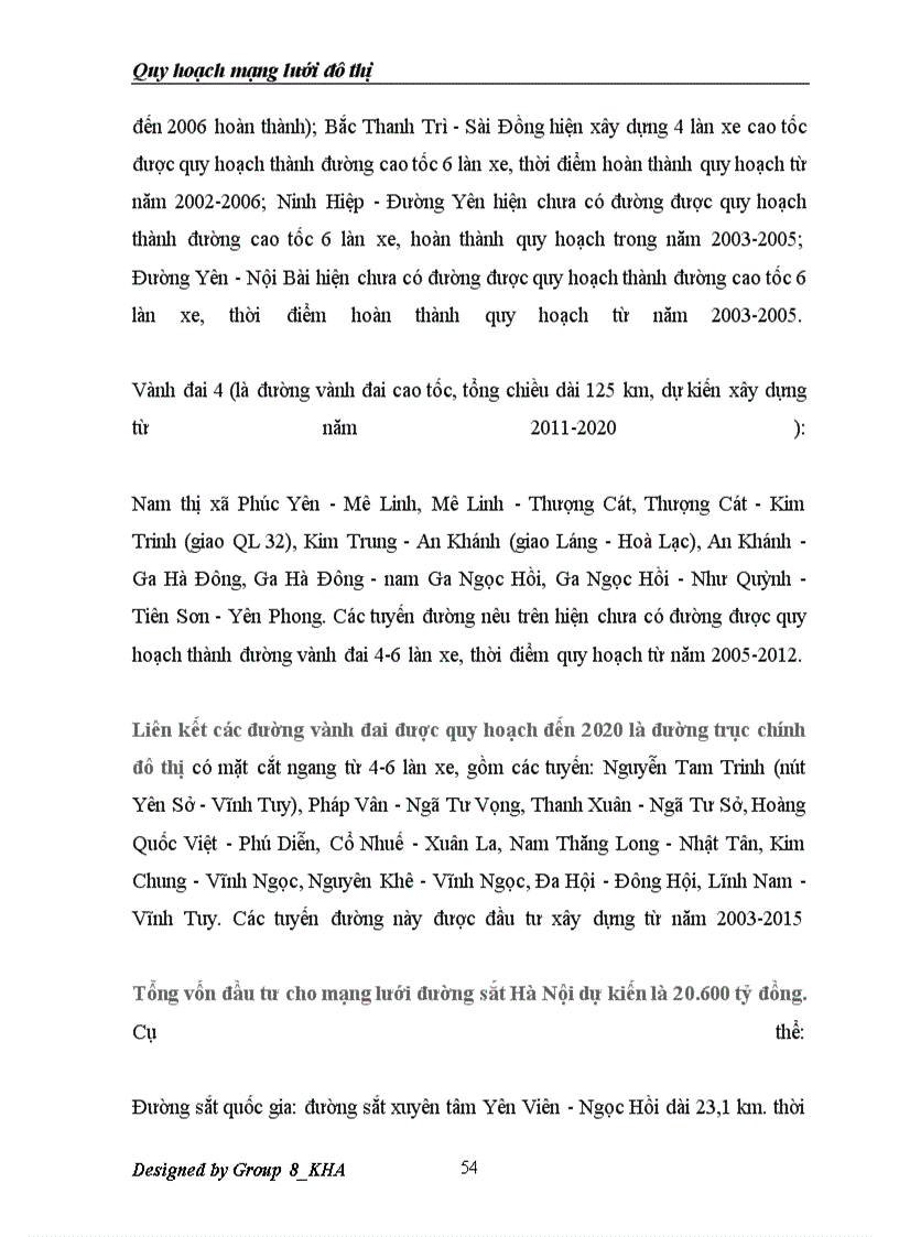 image for page Quy hoạch mạng lưới đô thị