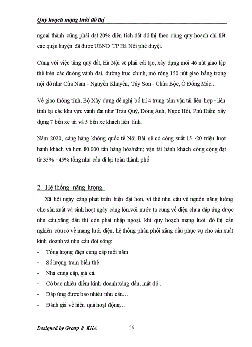 image for page Quy hoạch mạng lưới đô thị