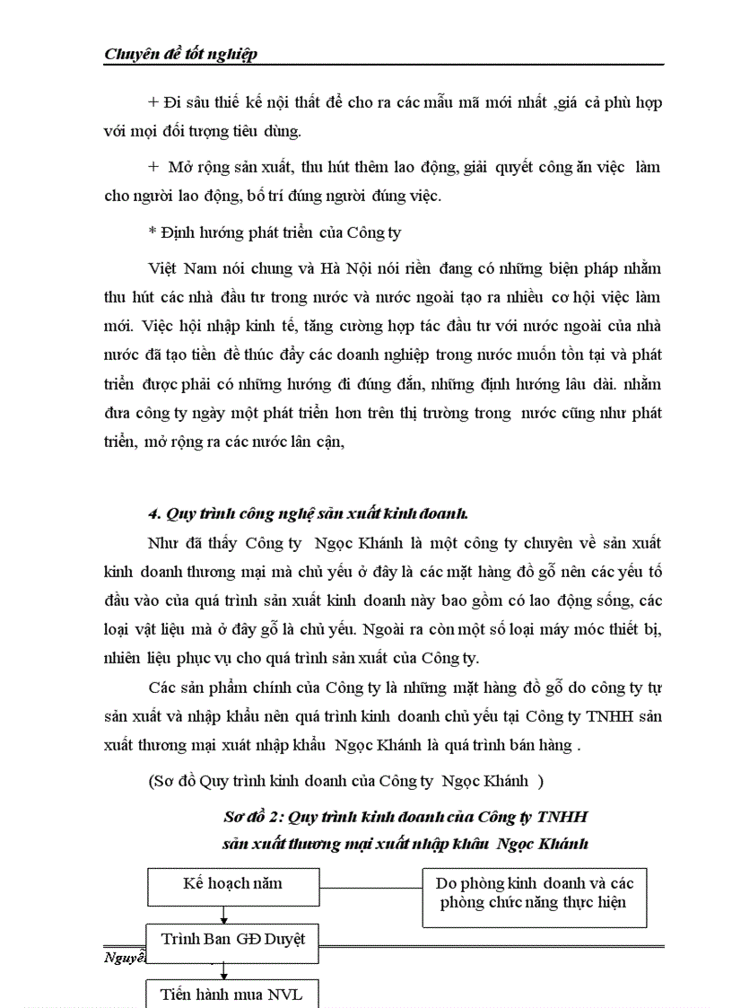 image for page Kế toán tiêu thụ và xác định kết quả tiêu thụ hàng hoá tại Công ty TNHH 1 thành viên SX thương mại xuất nhập khẩu Ngọc Khánh