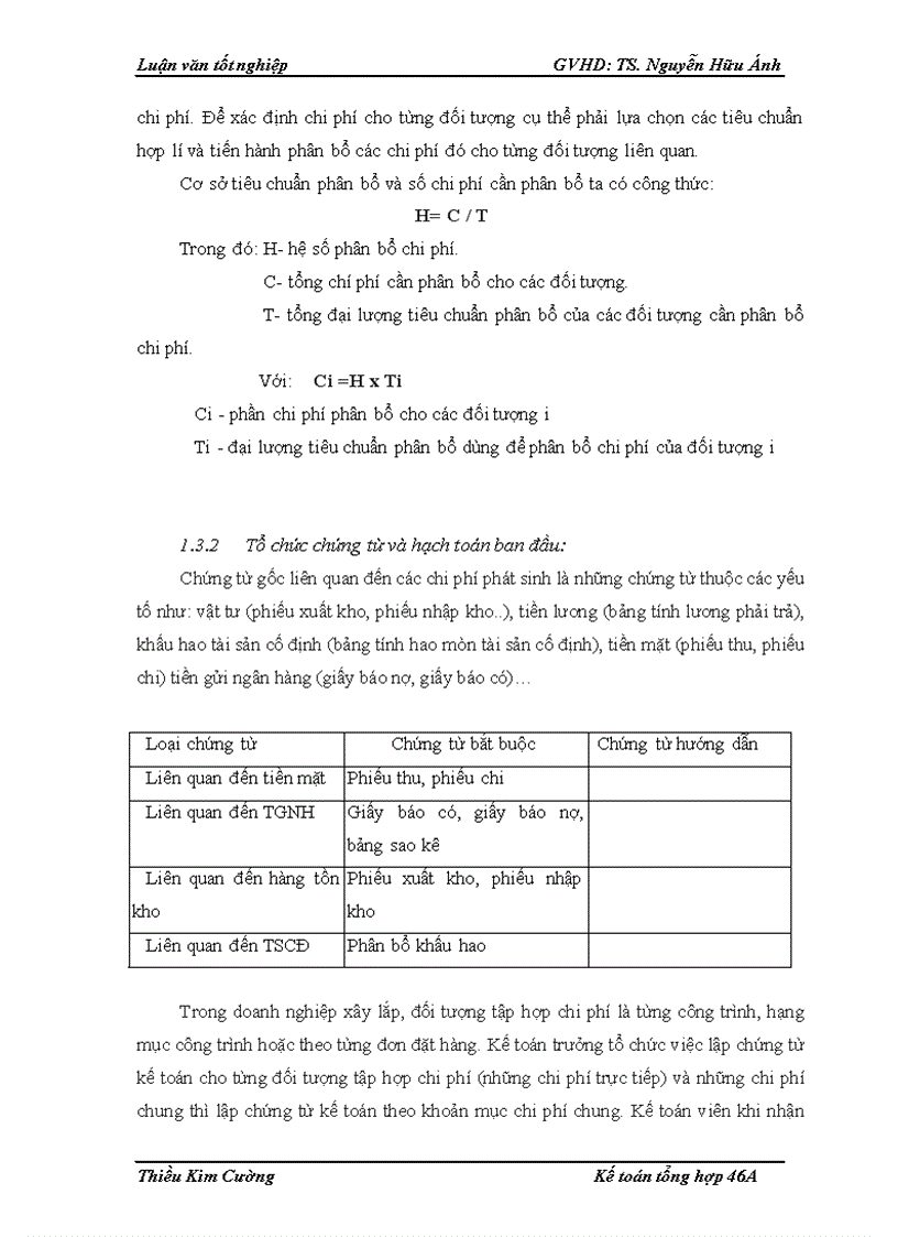 image for page Hoàn thiện công tác hạch toán chi phí và tính giá thành sản phẩm xây lắp tại Công ty Cổ phần Cơ khí lắp máy Sông Đà